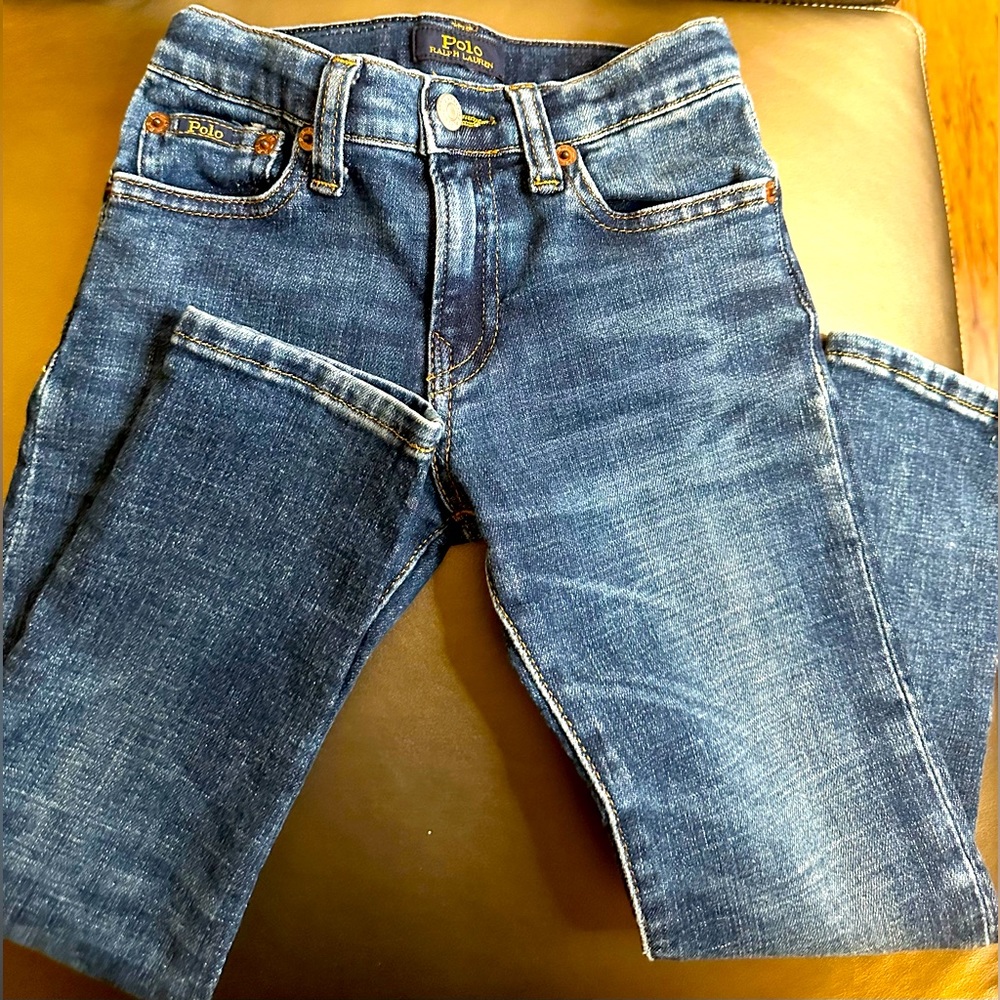 Ralph Lauren/Polo blue jeans. Excellent condition. Boys Size 4.